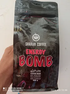 تجریه خرید دانه قهوه ترکیبی شاران سری بمب انرژی - 500 گرم