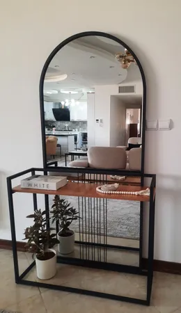 آینه مدل قدی فلزی طرح ماندگار کد 180