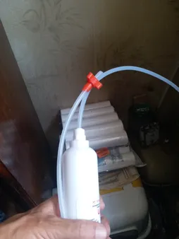 شلنگ آب کولر مدل HSE 003 همراه دو عدد مهره آب بند