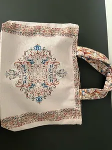 تجریه خرید جانماز مدل آبرنگی دورو طرح دار کد 9946