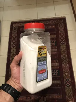 نمک تصفیه شده خوراکی ید دار شاهسوند مقدار 1000 گرم