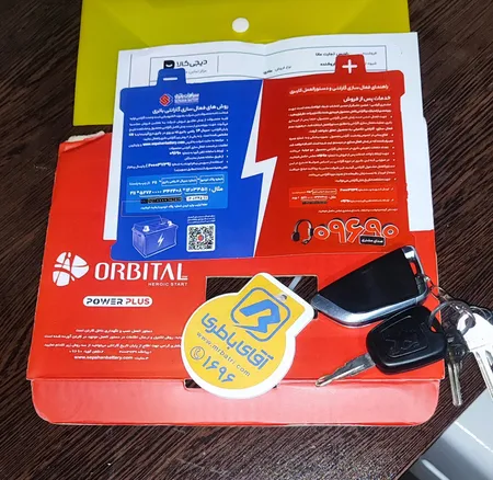باتری اتمی خودرو سپاهان مدل اوربیتال 60آمپر
