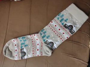 تجریه خرید جوراب زنانه ال سون مدل کلبه جنگلی کد PH597