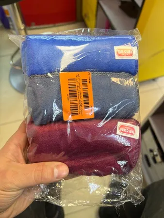 دستمال حوله ای میکروفایبر ضدخش تام کلین مدل Mfl300sx4 بسته 4 عددی