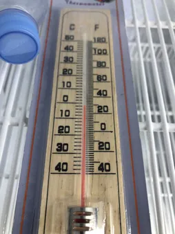 دماسنج محیط مدل چوبی