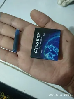 کارتریج جوهر خودنویس یوروپن کد 2025 بسته 6 عددی