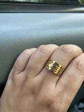 تجریه خرید انگشتر طلا 18 عیار زنانه دُرج مدل DR31