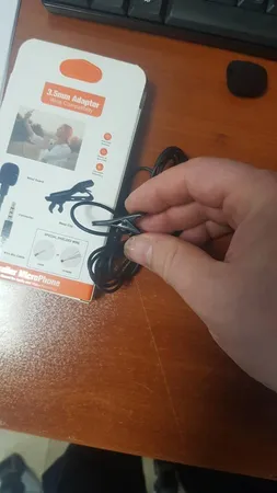 میکروفون یقه ای لاوالیر مدل HSX-M01