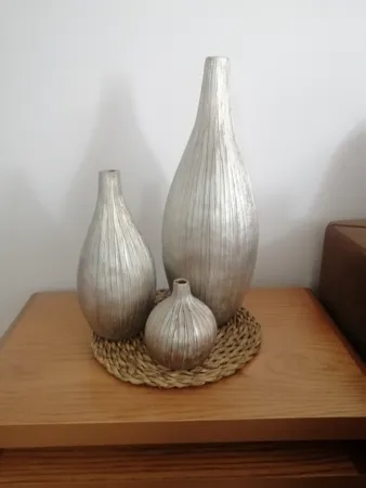 گلدان دکوری مدل A02 مجموعه 3 عددی