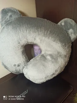 بالش دور گردنی دل لونا مدل خرس کد 06