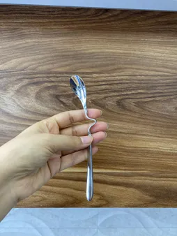 قاشق عسل خوری مدل دونا بسته 2 عددی