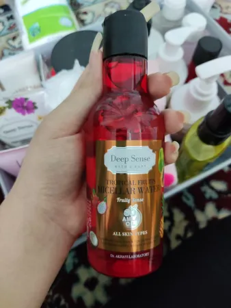 پاک کننده آرایش صورت دیپ سنس مدل میوه های استوایی حجم 160 میلی لیتر