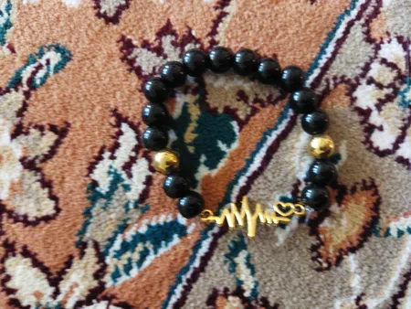 دستبند دخترانه مدل ضربان قلب