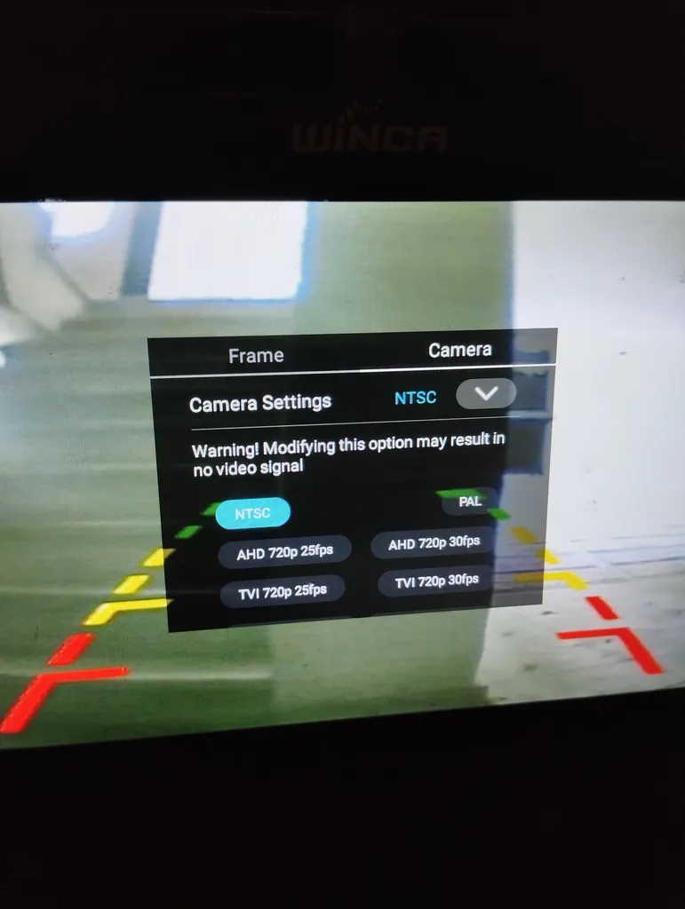 دوربین دنده عقب خودرو مدل HD-1080p