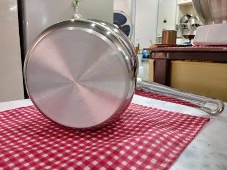 شیر جوش پارس استیل مدل کف سه لایه کد 140 سایز 14