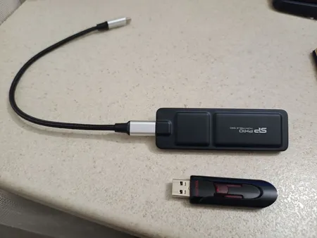 اس اس دی اکسترنال سیلیکون پاور مدل PX10 ظرفیت 1 ترابایت رابط USB 3.2 Gen2