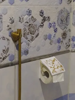 پایه رول دستمال کاغذی مدل ماربل