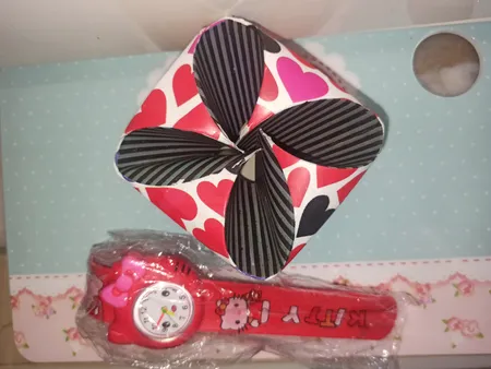 ساعت مچی عقربه ای بچگانه مدل KT 3997 -GHR-SE