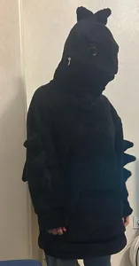 تجریه خرید هودی زنانه مدل کره ای اژدها