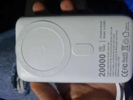 پاوربانک 22.5وات ایکس انرژی مدل Magsafe X-829M ظرفیت 20000 میلی آمپر ساعت