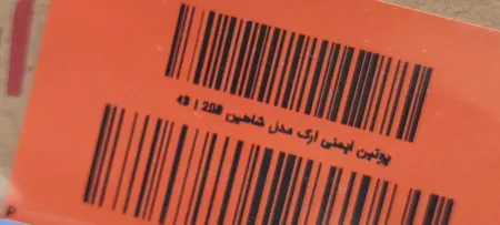 پوتین ایمنی ارک مدل شاهین 208