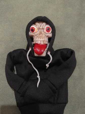 سردنده طرح اسکلت ترسناک