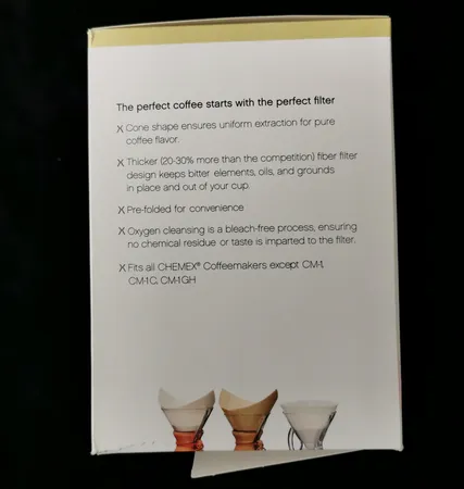 فیلتر قهوه کمکس مدل FS-100 بسته 100 عددی