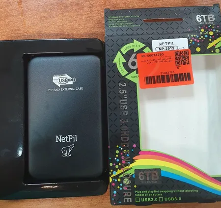 باکس هارد اکسترنال 2.5 اینچ نت پیل مدل NP-2512