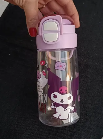 قمقمه کودک مدل دو درب کرومی گنجایش 0.5 لیتر