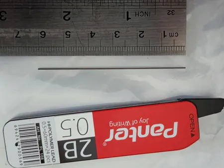 نوک مداد نوکی 0.5 میلی متری پنتر مدل Highpolymer بسته 2 عددی