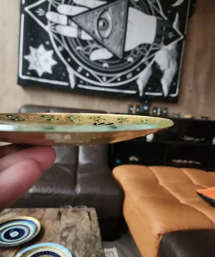 بشقاب مدل چشم نظر بسته 6 عددی