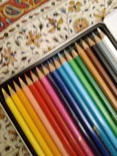 تجریه خرید مداد آبرنگی 18 رنگ کارن داش مدل Swiss Color