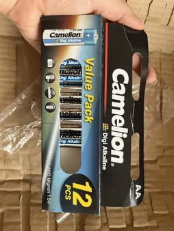 باتری قلمی کملیون مدل digi alkaline بسته 12 عددی