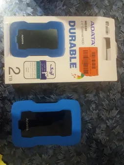 هارد اکسترنال ای دیتا مدل HD330 ظرفیت دو ترابایت دارای رابط USB Type-A 3.2