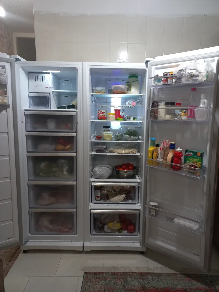 یخچال فریزر دوقلو 22 فوت کلور مدل Glory