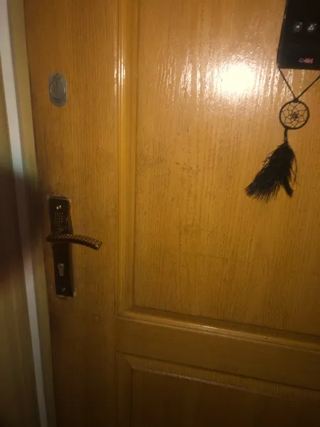 دستگیره در مشکات مدل خالدار آپارتمانی چپ باز شو