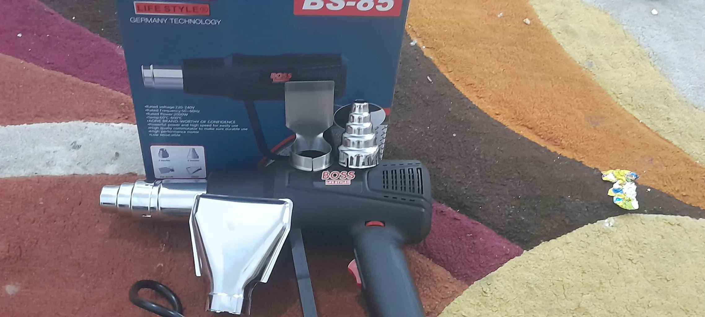 سشوار صنعتی باس مدل BS-85 دیمردار سشوار صنعتی باس مدل BS-85 دیمردار
