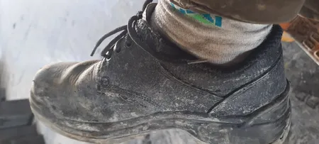 کفش ایمنی ایمن ترن مدل بلند چرم 01