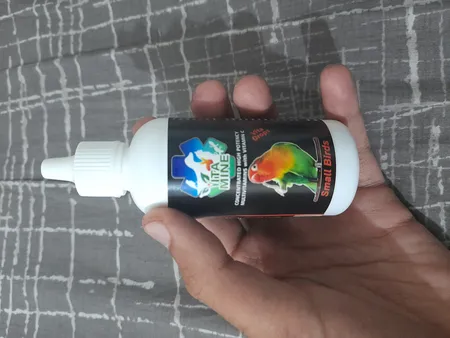 محلول مولتی ویتامین پرندگان کوچک ویتاماین مدل SMLBRD حجم 60 میلی لیتر