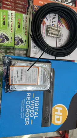 سیستم امنیتی کامل دوربین مداربسته مدل N1002 وارملایت