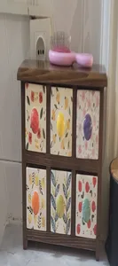 تجریه خرید جا ادویه 6 پارچه مدل کشویی کد 06-02