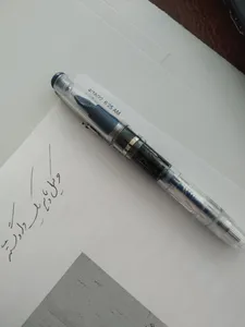 تجریه خرید خودنویس دلار شفاف مدل 717i