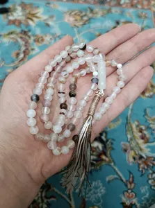 تجریه خرید تسبیح سنگ عقیق مدل t121