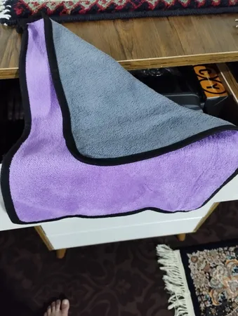 دستمال میکروفایبر نظافت خودرو مدل 03