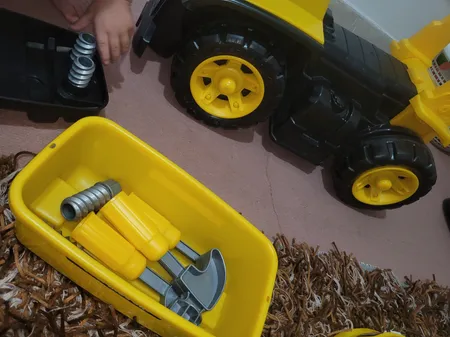 ماشین اسباب بازی زرین تویز مدل سوپر مکانیک