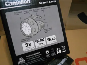 تجریه خرید چراغ قوه کملیون مدل 9LED