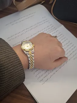 ساعت مچی عقربه ای زنانه مدل دیت جاست