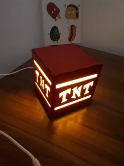 آیکون لایت طرح بازی کراش مدل TNT-NITRO L