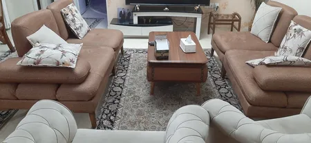 مبل راحتی تخت خوابشو پنج نفره صنعت آدلی مدل پازلی
