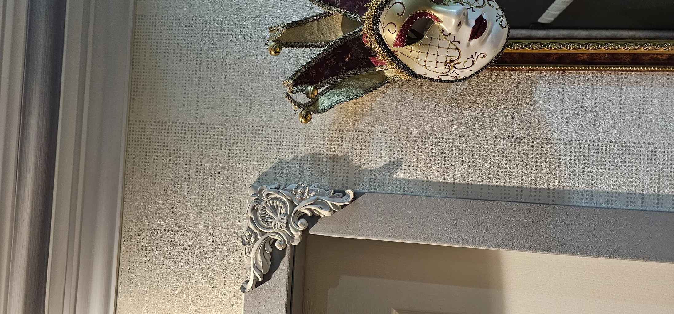 ابزار پیش ساخته مدل گل pvc ممبران گوشه بسته 2 عددی